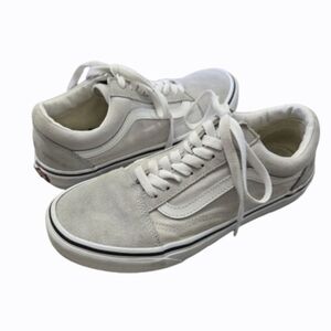 VANS Sneakers Unisex Men 6.5 Women 8 Suede Accent Gray Lace-Up
